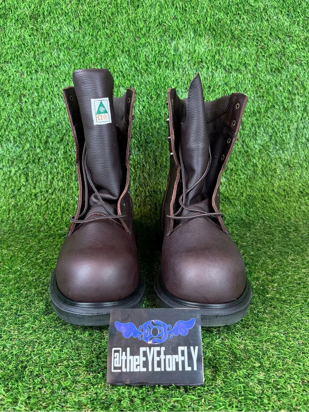 Red Wing 2414 GORE-TEX Waterproof Supersole Steel Toe Boots Made In USA (WIDE)